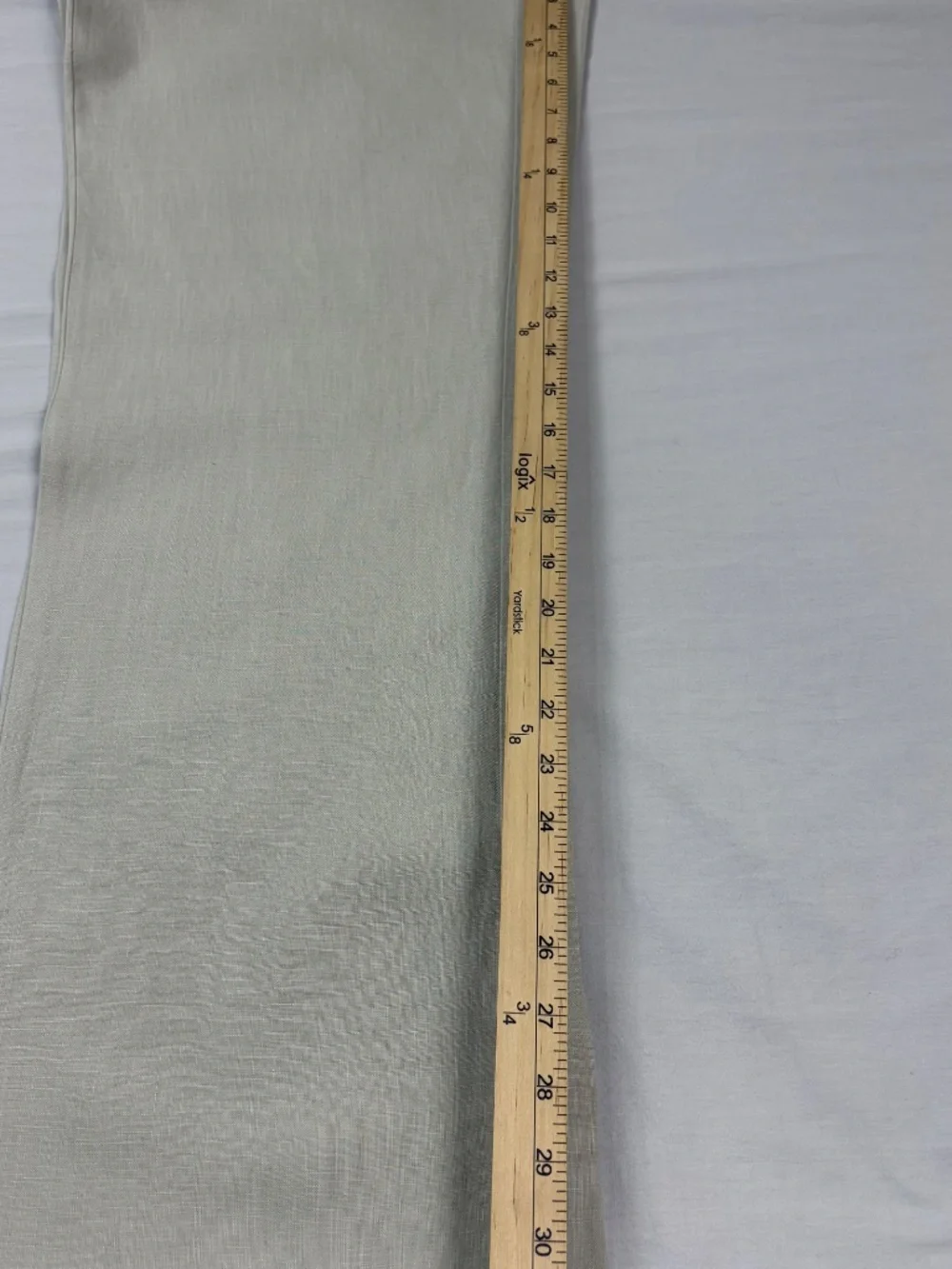 Kenneth Cole New York Vintage Y2K Mens 100% Linen Pants Beige 38x32 Size L